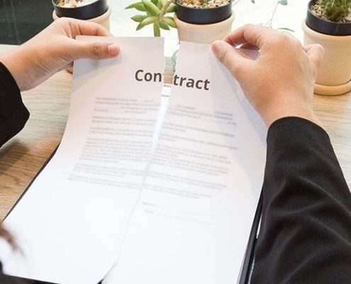 O que fazer quando a empresa não cumpre o contrato?