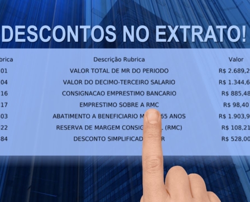 cancelar descontos não autorizados no extrato