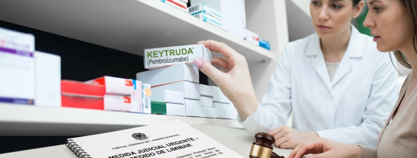 Plano de saúde negou Keytruda (Pembrolizumabe)? Como buscar liminar urgente