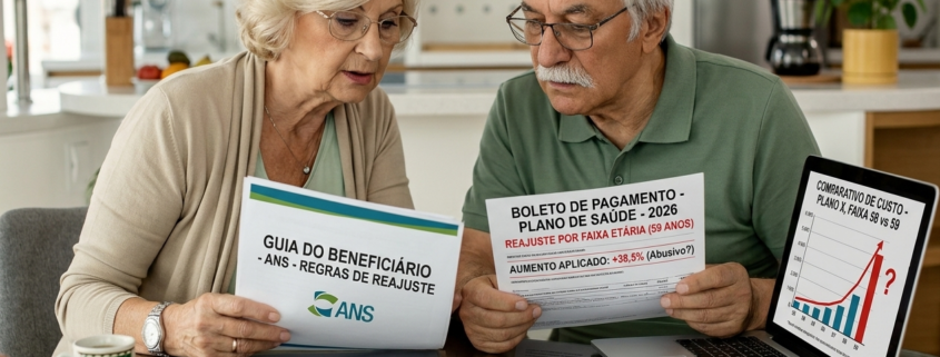 Plano de Saúde Aumentou aos 59 Anos? Entenda se o Reajuste por Faixa Etária Pode Ser Abusivo