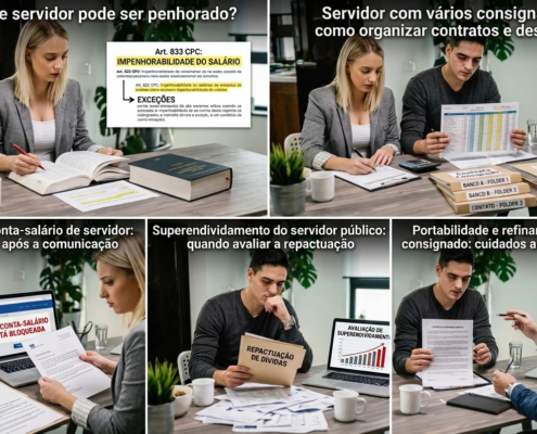 Salário de servidor pode ser penhorado? Limites, exceções e caso concreto