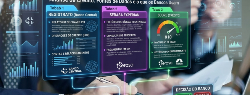 Registrato, Serasa e Score: qual a diferença (e o que os bancos usam)