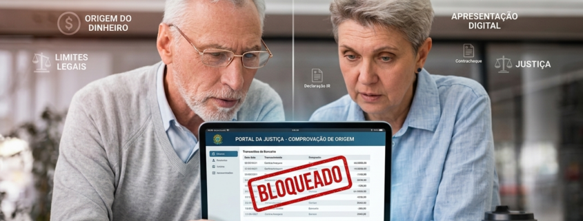 A aposentadoria pode ser bloqueada pela Justiça? Entenda os limites e como comprovar a origem do dinheiro