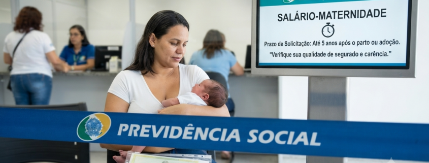 Quanto tempo depois do parto posso pedir salário-maternidade?