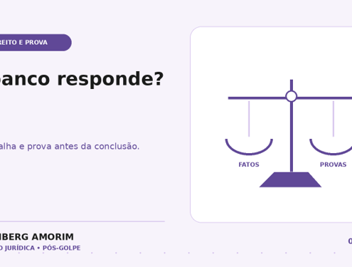 Banco é responsável por golpe? O que as decisões do STJ exigem em 2026