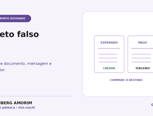 Boleto falso e pagamento desviado: quem avisar e que provas reunir