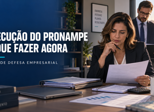 Execução do PRONAMPE e os primeiros passos da defesa