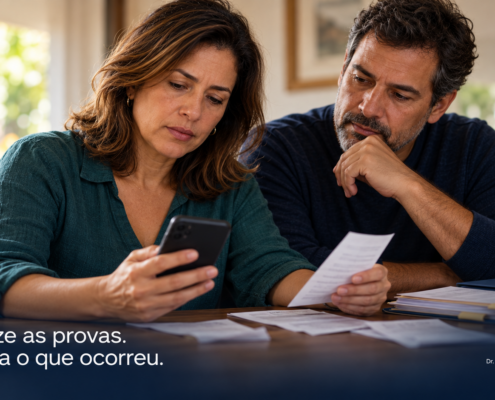 Quais provas guardar após um golpe: como montar o dossiê e a linha do tempo
