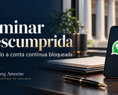 Liminar do WhatsApp descumprida e a prova da falta de reativação