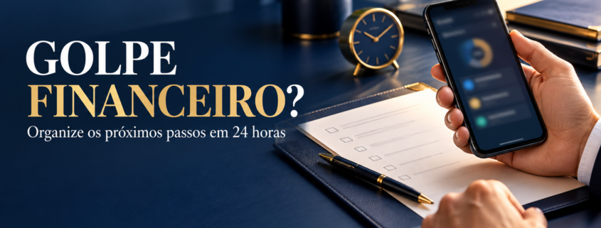 Golpe financeiro: diagnóstico e plano de ação para as próximas 24 horas