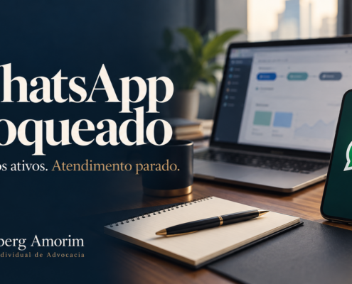 WhatsApp bloqueado com anúncios ativos e a prova do prejuízo empresarial
