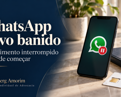 WhatsApp novo banido antes de começar o atendimento profissional